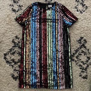 Brand New Sequins Dress